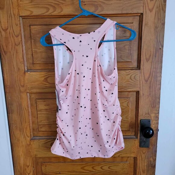Pink Heart Maternity Tank - Picture 2 of 5